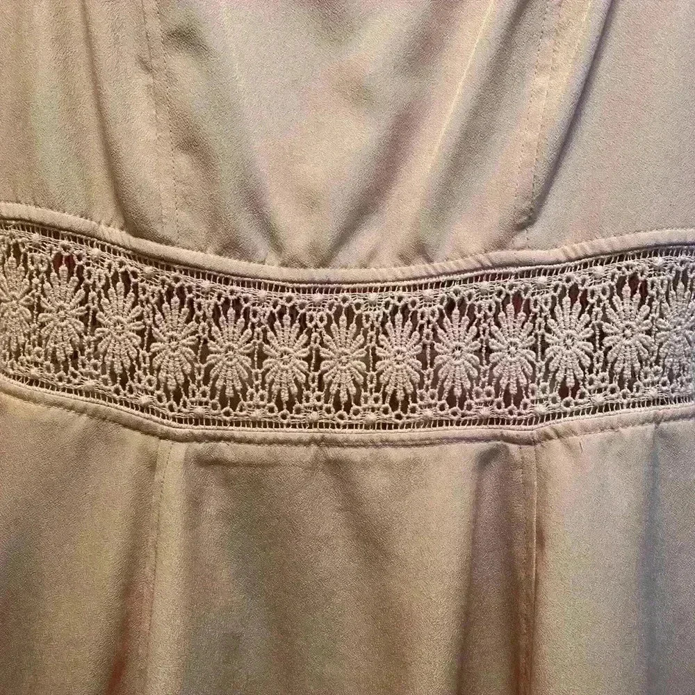 Forever 21 Pink Lace Cutout Waist Dress - Picture 9 of 10